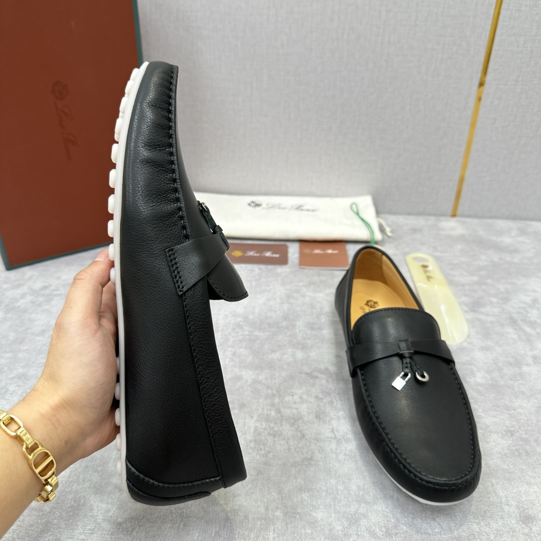 💋💍LP新品上架 Loro Pia* 诺悠-翩雅 Dot Sole Walk 男士莫卡辛男鞋