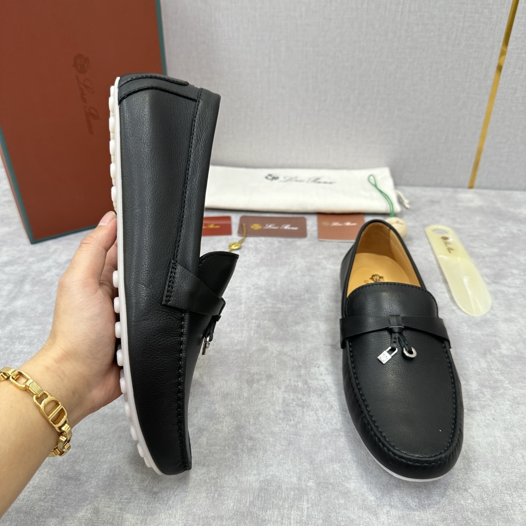 💋💍LP新品上架 Loro Pia* 诺悠-翩雅 Dot Sole Walk 男士莫卡辛男鞋