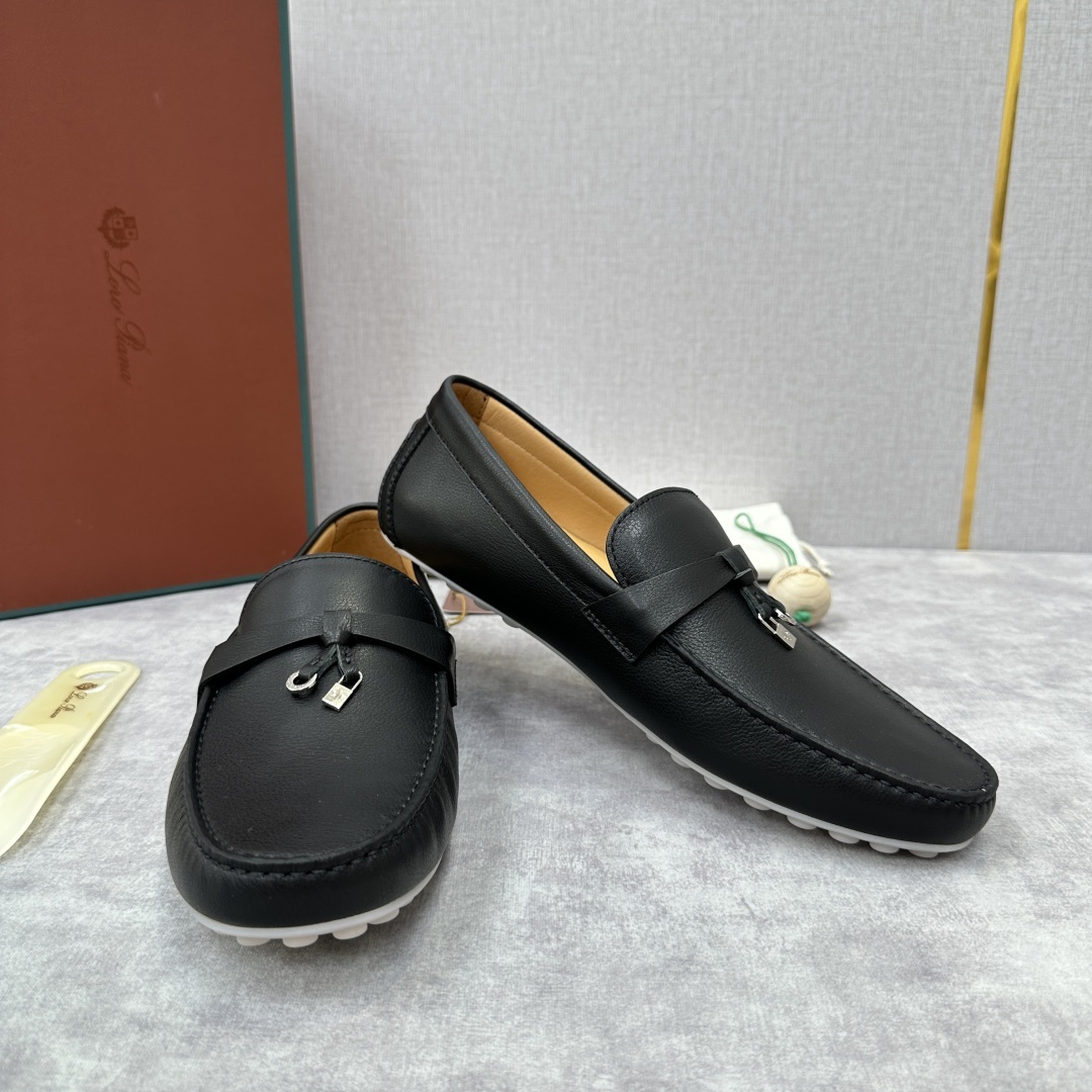 💋💍LP新品上架 Loro Pia* 诺悠-翩雅 Dot Sole Walk 男士莫卡辛男鞋