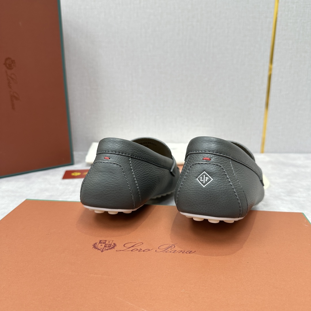 💋💍LP新品上架   Loro Pia*   诺悠-翩雅  Dot Sole Walk 男士莫卡辛男鞋 