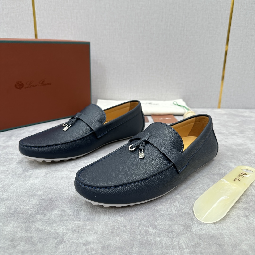 💋💍LP新品上架 Loro Pia* 诺悠-翩雅 Dot Sole Walk 男士莫卡辛男鞋