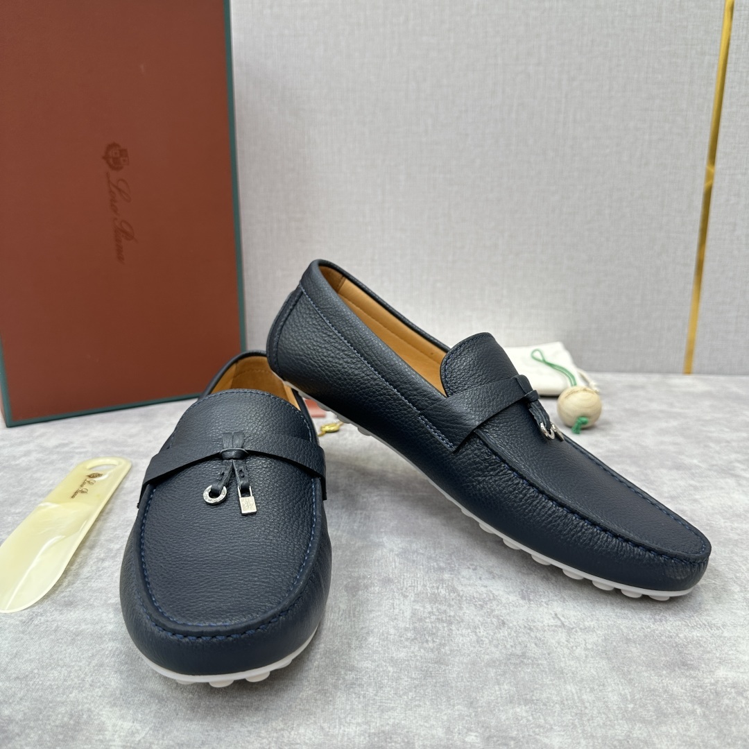 💋💍LP新品上架 Loro Pia* 诺悠-翩雅 Dot Sole Walk 男士莫卡辛男鞋