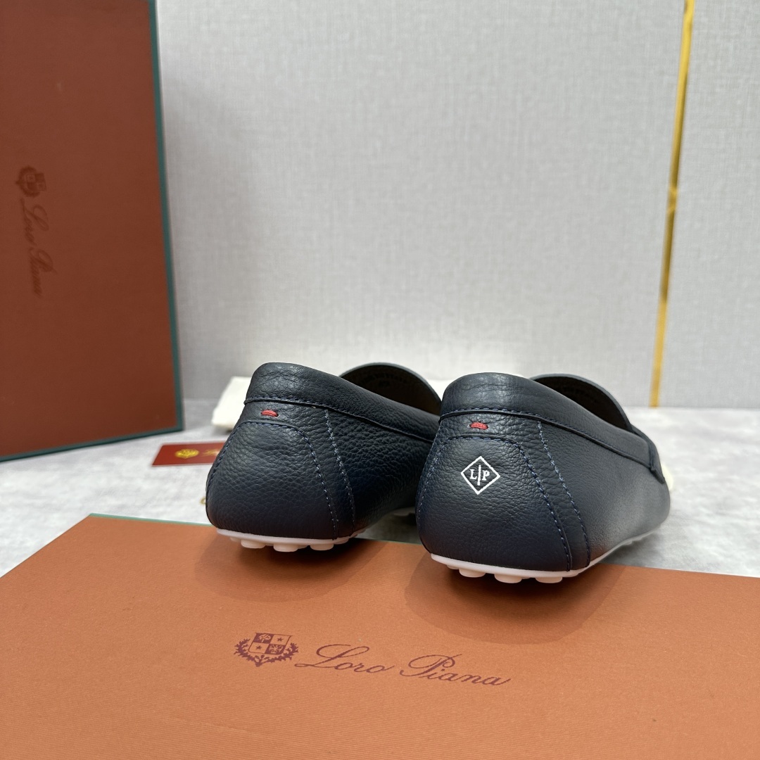 💋💍LP新品上架 Loro Pia* 诺悠-翩雅 Dot Sole Walk 男士莫卡辛男鞋