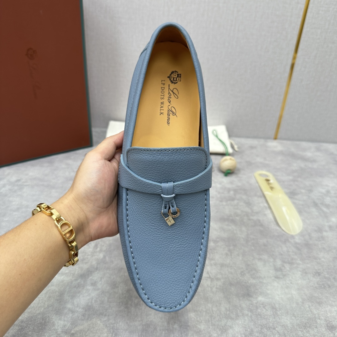💋💍LP新品上架 Loro Pia* 诺悠-翩雅 Dot Sole Walk 男士莫卡辛男鞋