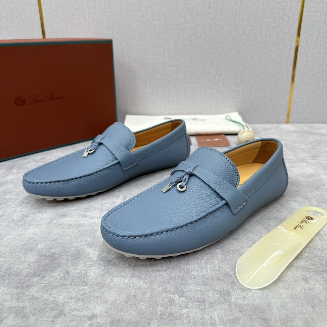 💋💍LP新品上架 Loro Pia* 诺悠-翩雅 Dot Sole Walk 男士莫卡辛男鞋
