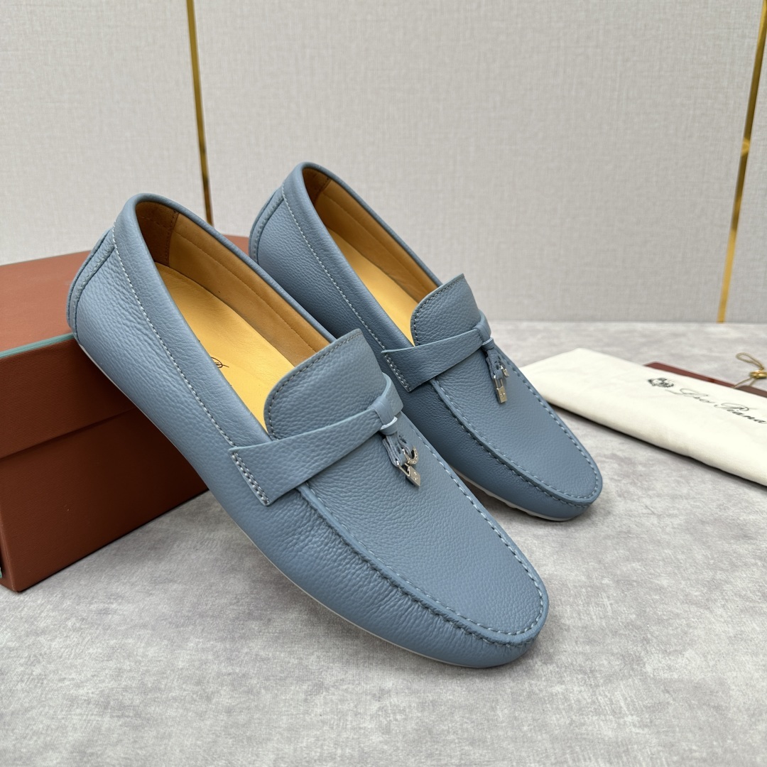💋💍LP新品上架 Loro Pia* 诺悠-翩雅 Dot Sole Walk 男士莫卡辛男鞋