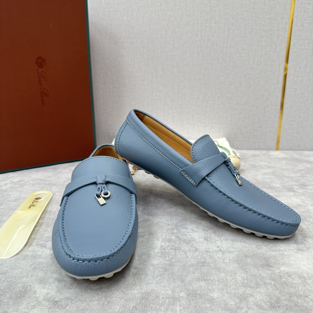 💋💍LP新品上架 Loro Pia* 诺悠-翩雅 Dot Sole Walk 男士莫卡辛男鞋