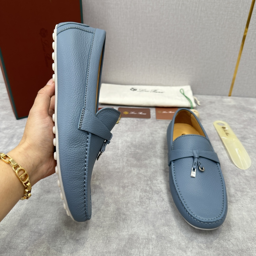 💋💍LP新品上架 Loro Pia* 诺悠-翩雅 Dot Sole Walk 男士莫卡辛男鞋