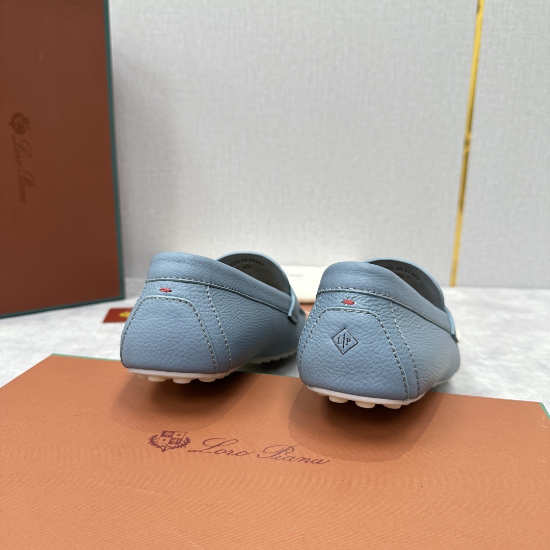 💋💍LP新品上架 Loro Pia* 诺悠-翩雅 Dot Sole Walk 男士莫卡辛男鞋