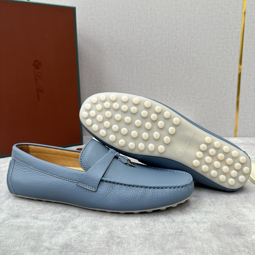 💋💍LP新品上架 Loro Pia* 诺悠-翩雅 Dot Sole Walk 男士莫卡辛男鞋