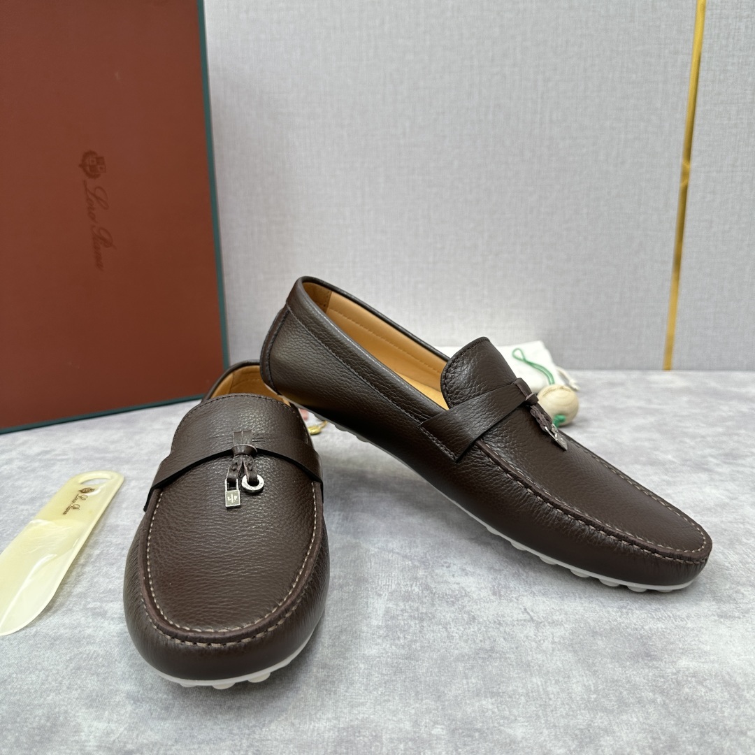 💋💍LP新品上架 Loro Pia* 诺悠-翩雅 Dot Sole Walk 男士莫卡辛男鞋