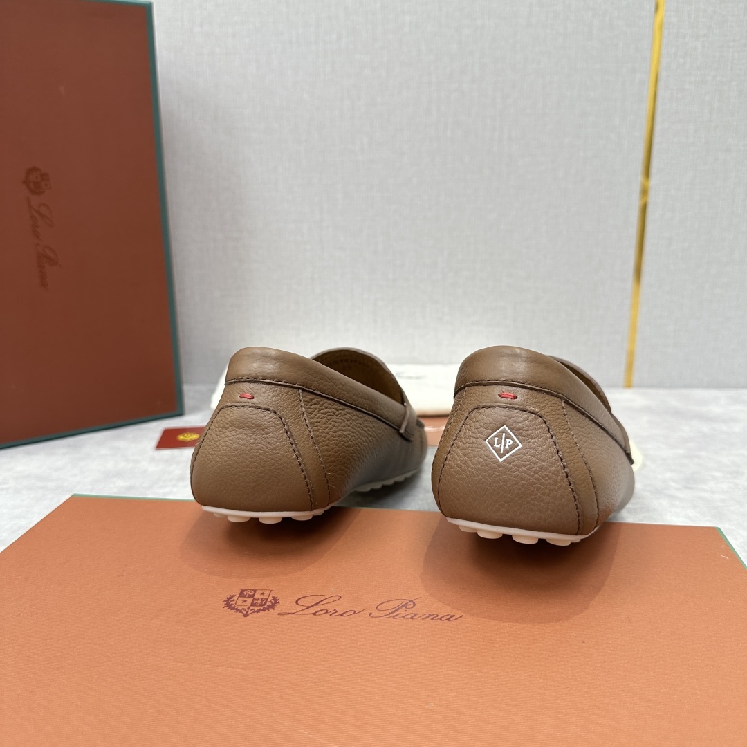 💋💍LP新品上架 Loro Pia* 诺悠-翩雅 Dot Sole Walk 男士莫卡辛男鞋