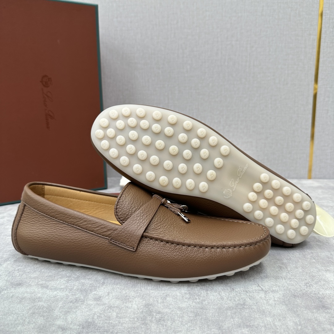 💋💍LP新品上架 Loro Pia* 诺悠-翩雅 Dot Sole Walk 男士莫卡辛男鞋