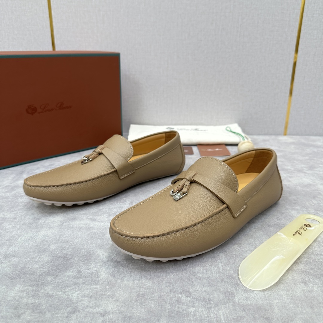 💋💍LP新品上架 Loro Pia* 诺悠-翩雅 Dot Sole Walk 男士莫卡辛男鞋
