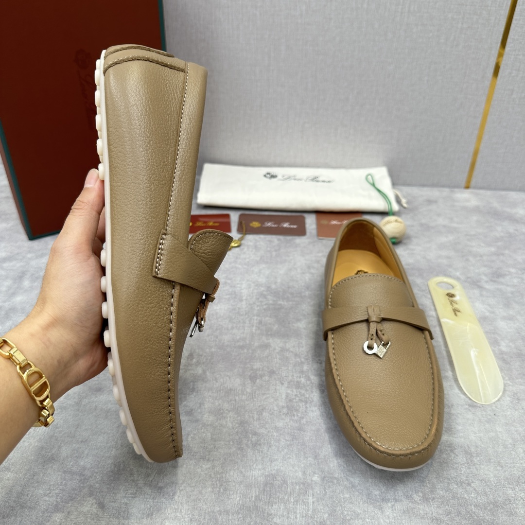 💋💍LP新品上架 Loro Pia* 诺悠-翩雅 Dot Sole Walk 男士莫卡辛男鞋