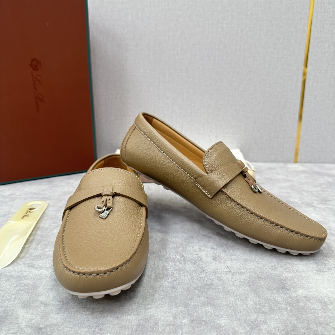 💋💍LP新品上架 Loro Pia* 诺悠-翩雅 Dot Sole Walk 男士莫卡辛男鞋