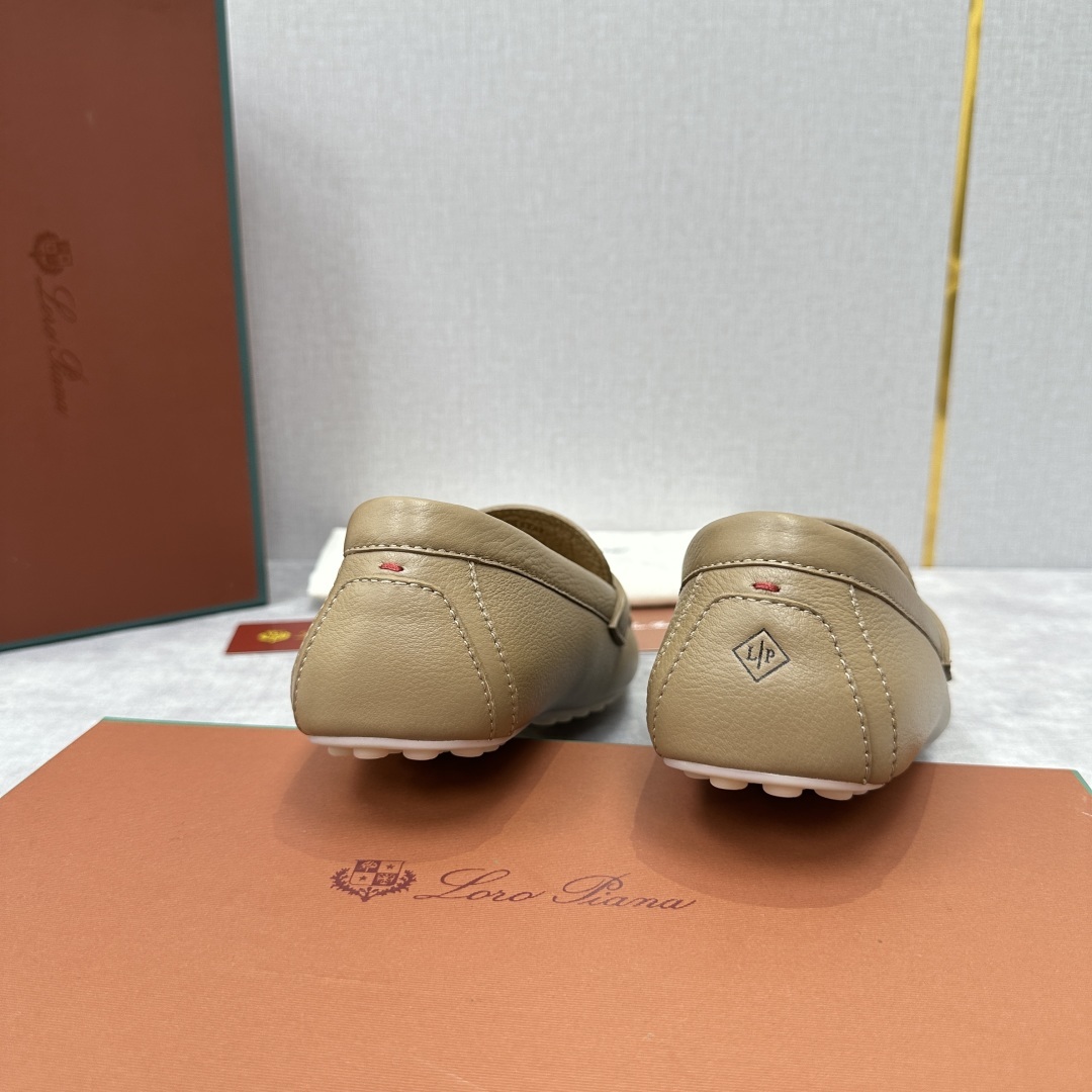 💋💍LP新品上架 Loro Pia* 诺悠-翩雅 Dot Sole Walk 男士莫卡辛男鞋
