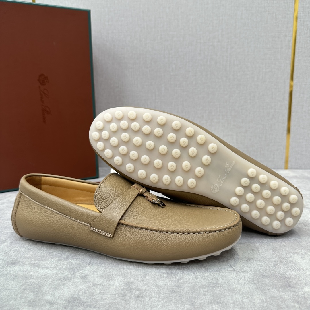 💋💍LP新品上架 Loro Pia* 诺悠-翩雅 Dot Sole Walk 男士莫卡辛男鞋