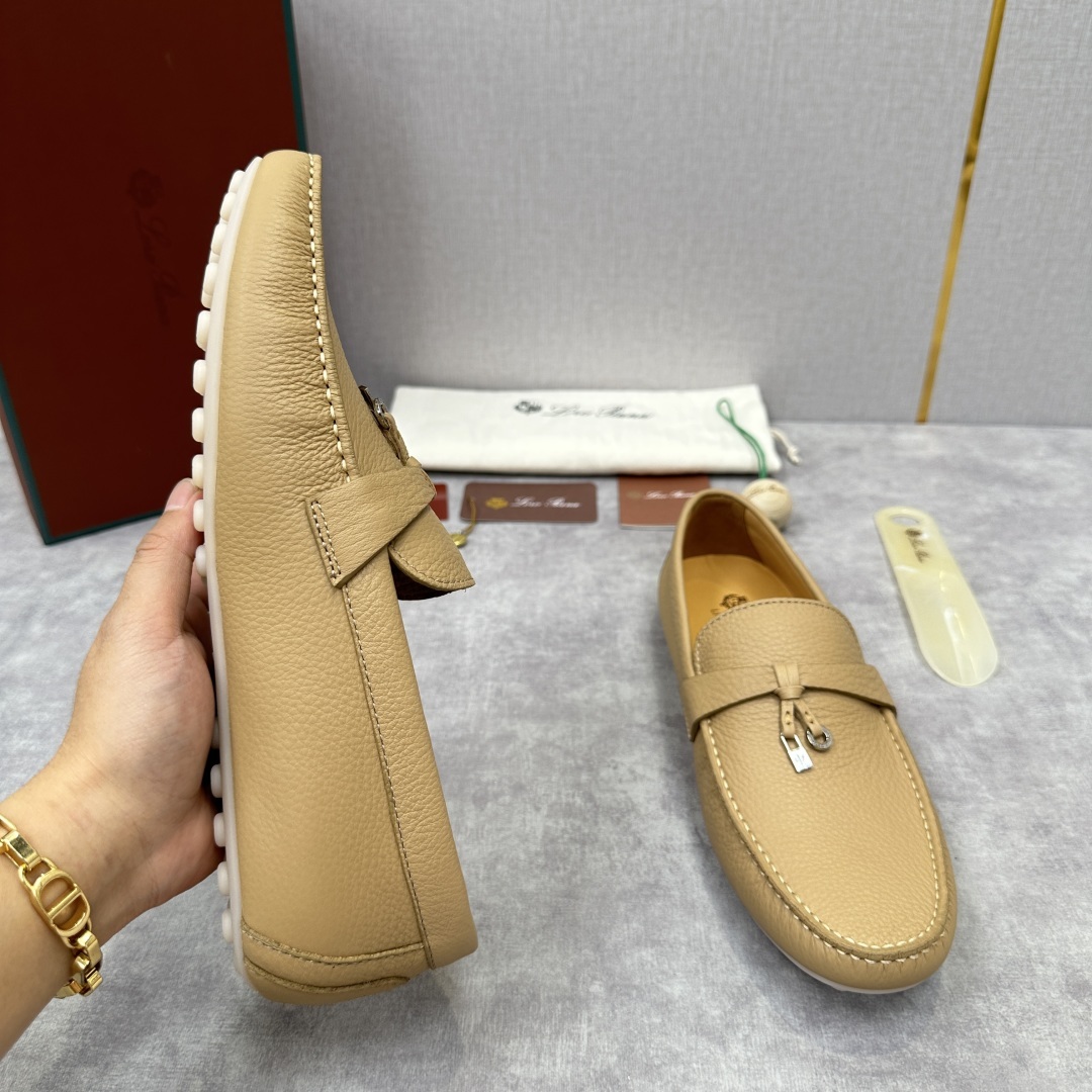 💋💍LP新品上架 Loro Pia* 诺悠-翩雅 Dot Sole Walk 男士莫卡辛男鞋