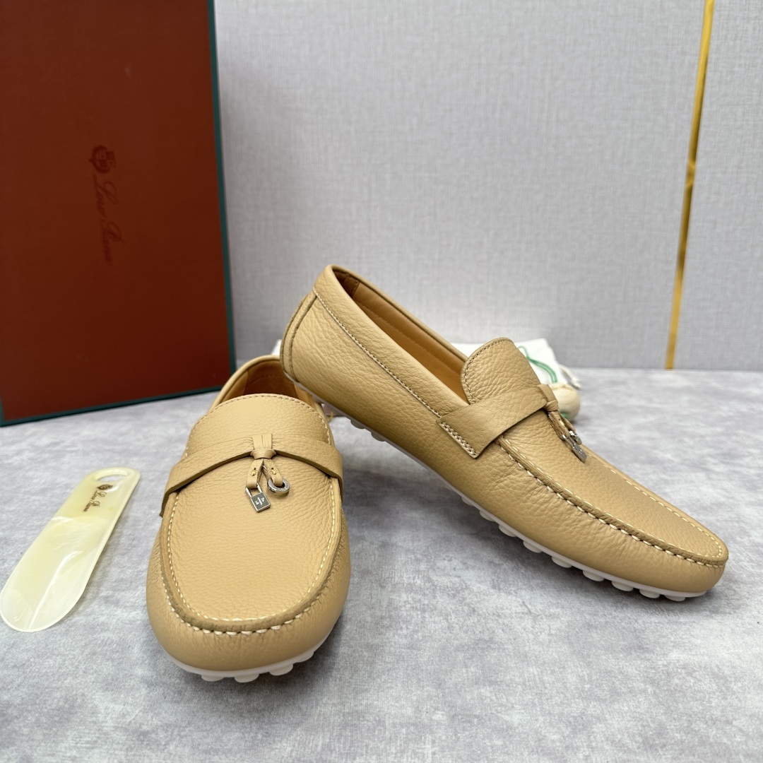 💋💍LP新品上架 Loro Pia* 诺悠-翩雅 Dot Sole Walk 男士莫卡辛男鞋