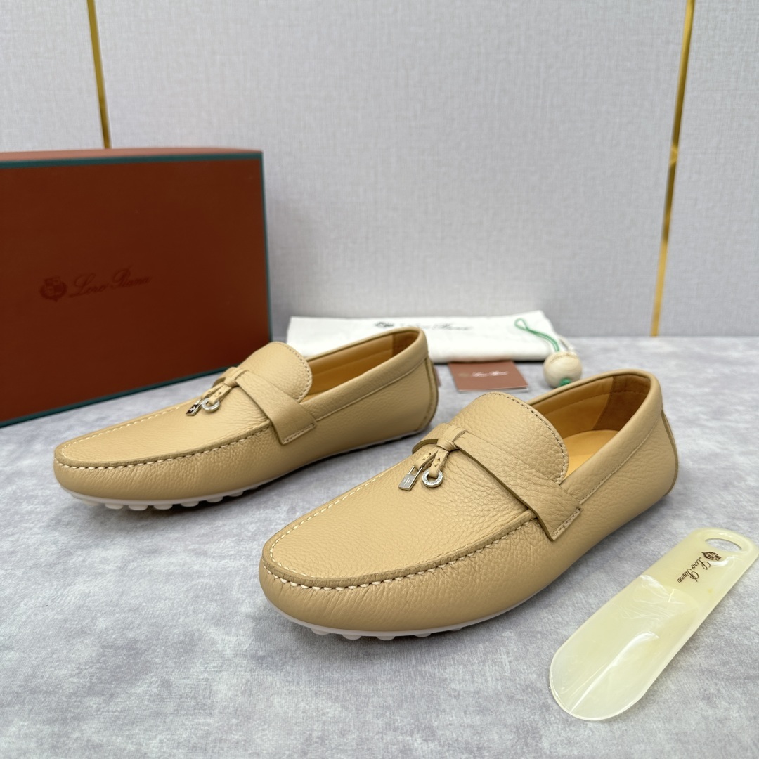 💋💍LP新品上架 Loro Pia* 诺悠-翩雅 Dot Sole Walk 男士莫卡辛男鞋