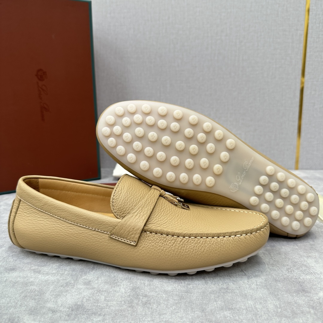💋💍LP新品上架 Loro Pia* 诺悠-翩雅 Dot Sole Walk 男士莫卡辛男鞋