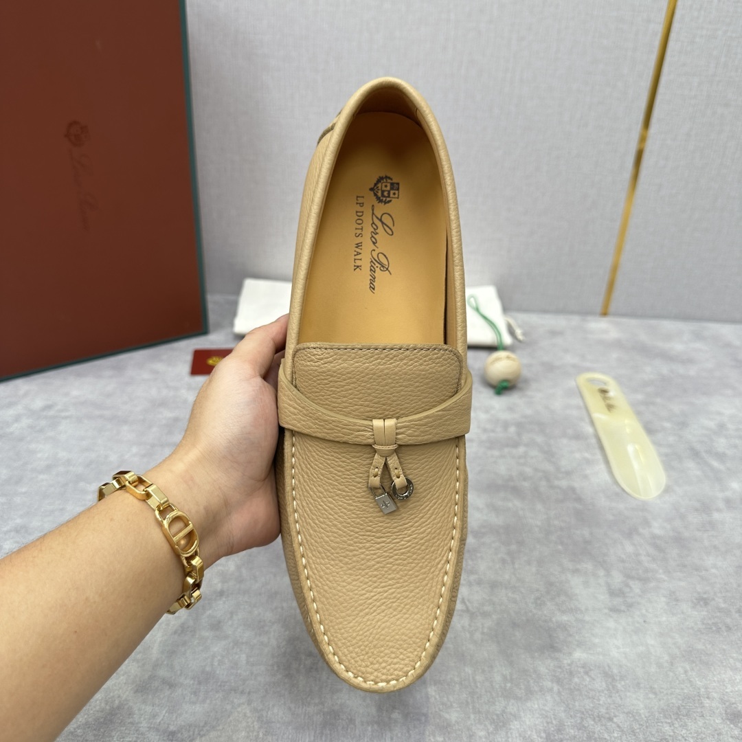 💋💍LP新品上架 Loro Pia* 诺悠-翩雅 Dot Sole Walk 男士莫卡辛男鞋