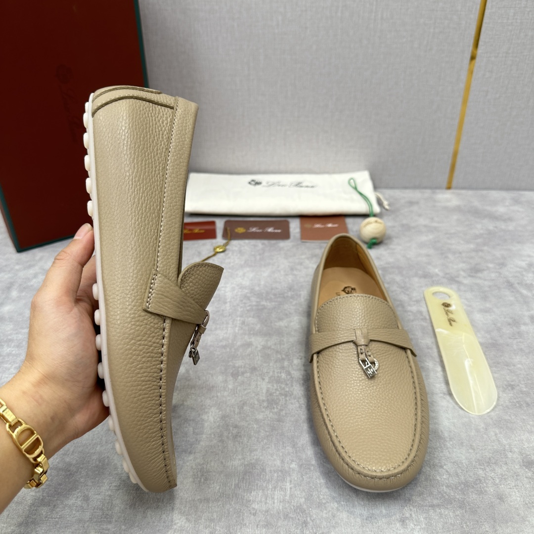 💋💍LP新品上架 Loro Pia* 诺悠-翩雅 Dot Sole Walk 男士莫卡辛男鞋