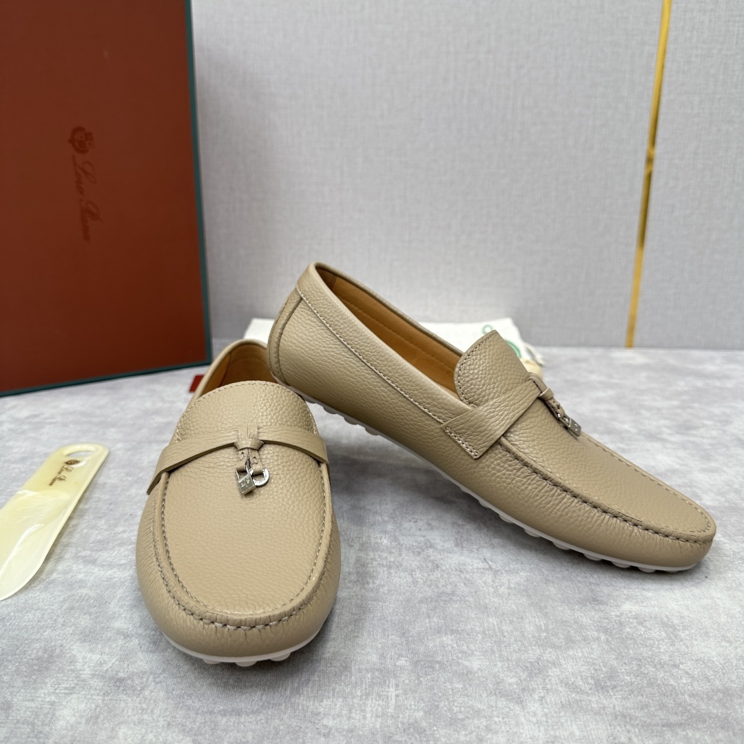 💋💍LP新品上架 Loro Pia* 诺悠-翩雅 Dot Sole Walk 男士莫卡辛男鞋