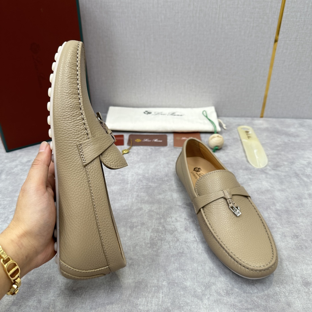 💋💍LP新品上架 Loro Pia* 诺悠-翩雅 Dot Sole Walk 男士莫卡辛男鞋