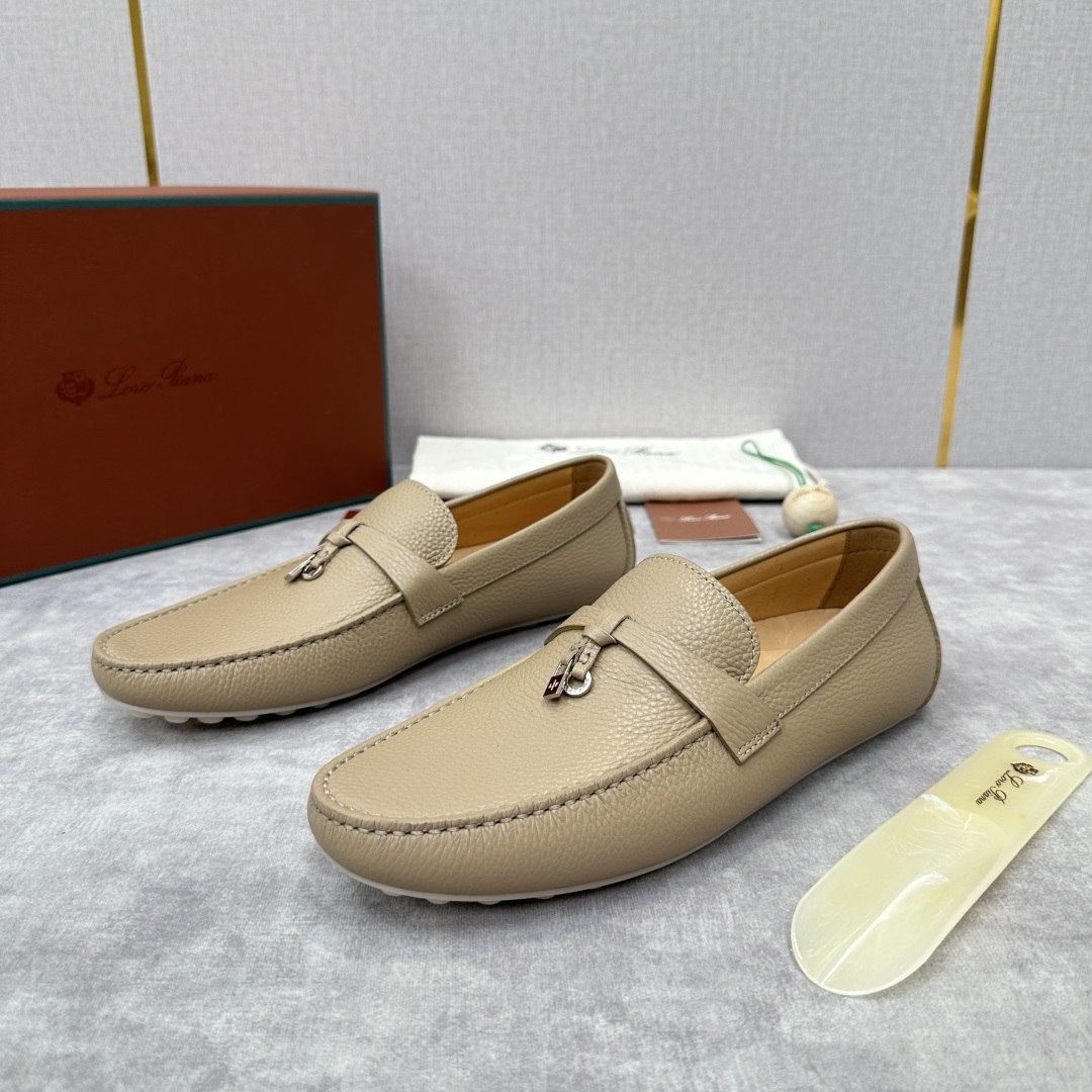 💋💍LP新品上架 Loro Pia* 诺悠-翩雅 Dot Sole Walk 男士莫卡辛男鞋