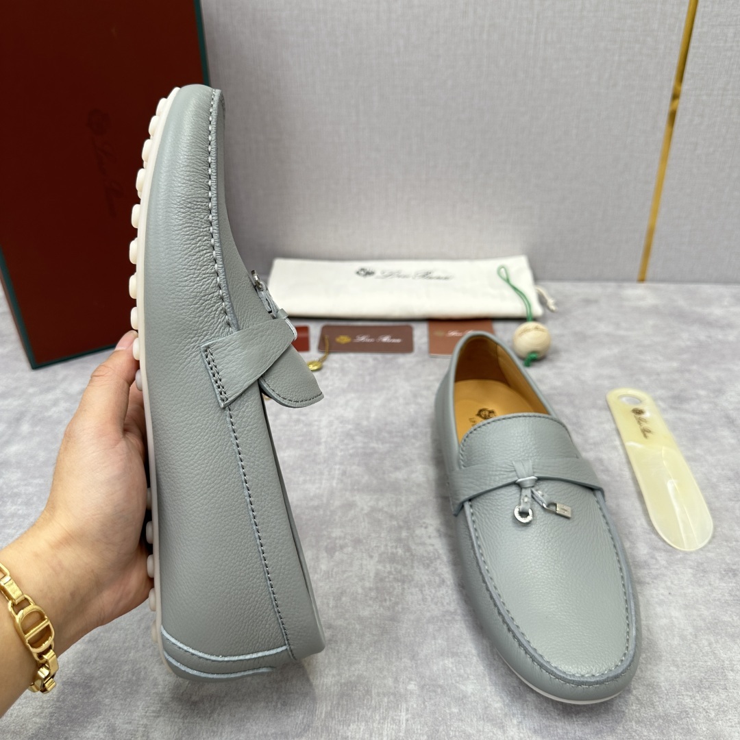💋💍LP新品上架 Loro Pia* 诺悠-翩雅 Dot Sole Walk 男士莫卡辛男鞋