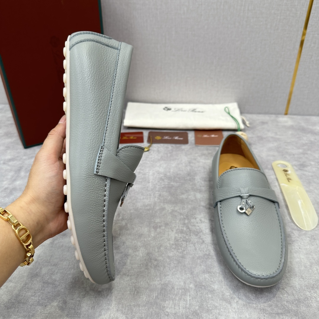 💋💍LP新品上架 Loro Pia* 诺悠-翩雅 Dot Sole Walk 男士莫卡辛男鞋