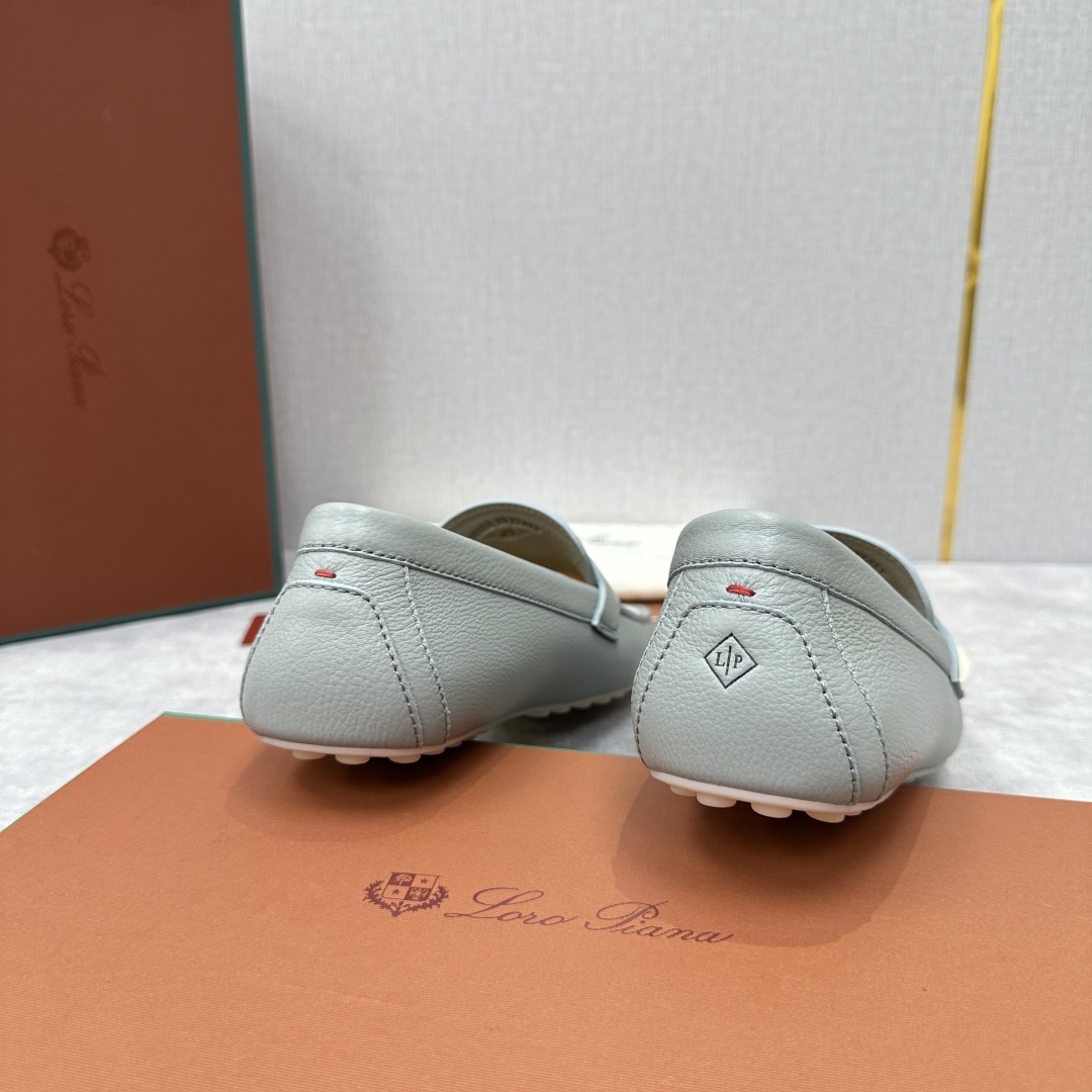 💋💍LP新品上架 Loro Pia* 诺悠-翩雅 Dot Sole Walk 男士莫卡辛男鞋