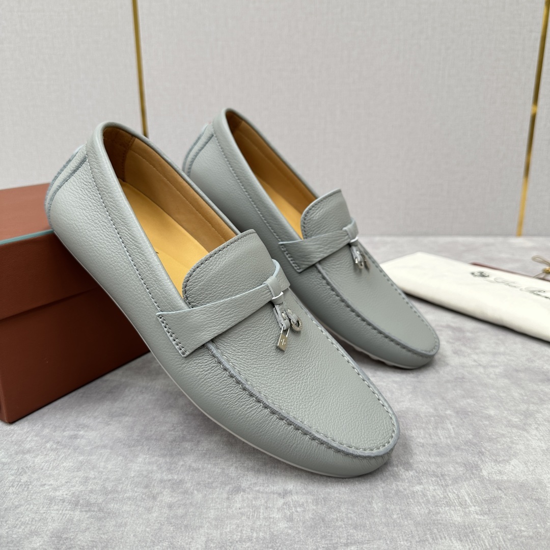💋💍LP新品上架 Loro Pia* 诺悠-翩雅 Dot Sole Walk 男士莫卡辛男鞋