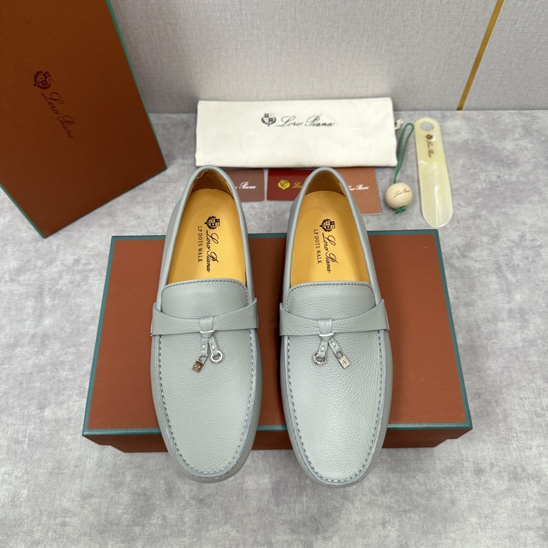 💋💍LP新品上架 Loro Pia* 诺悠-翩雅 Dot Sole Walk 男士莫卡辛男鞋