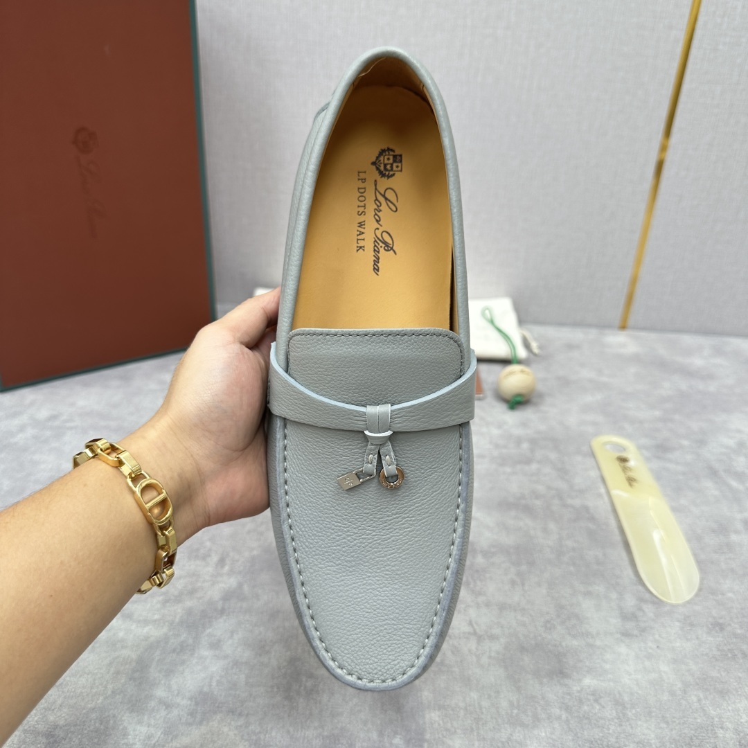 💋💍LP新品上架 Loro Pia* 诺悠-翩雅 Dot Sole Walk 男士莫卡辛男鞋