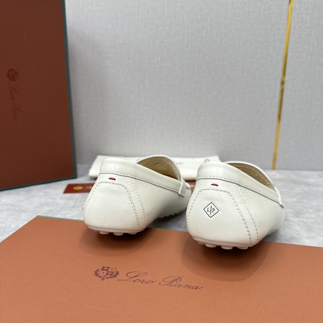 💋💍LP新品上架   Loro Pia*   诺悠-翩雅  Dot Sole Walk 男士莫卡辛男鞋 