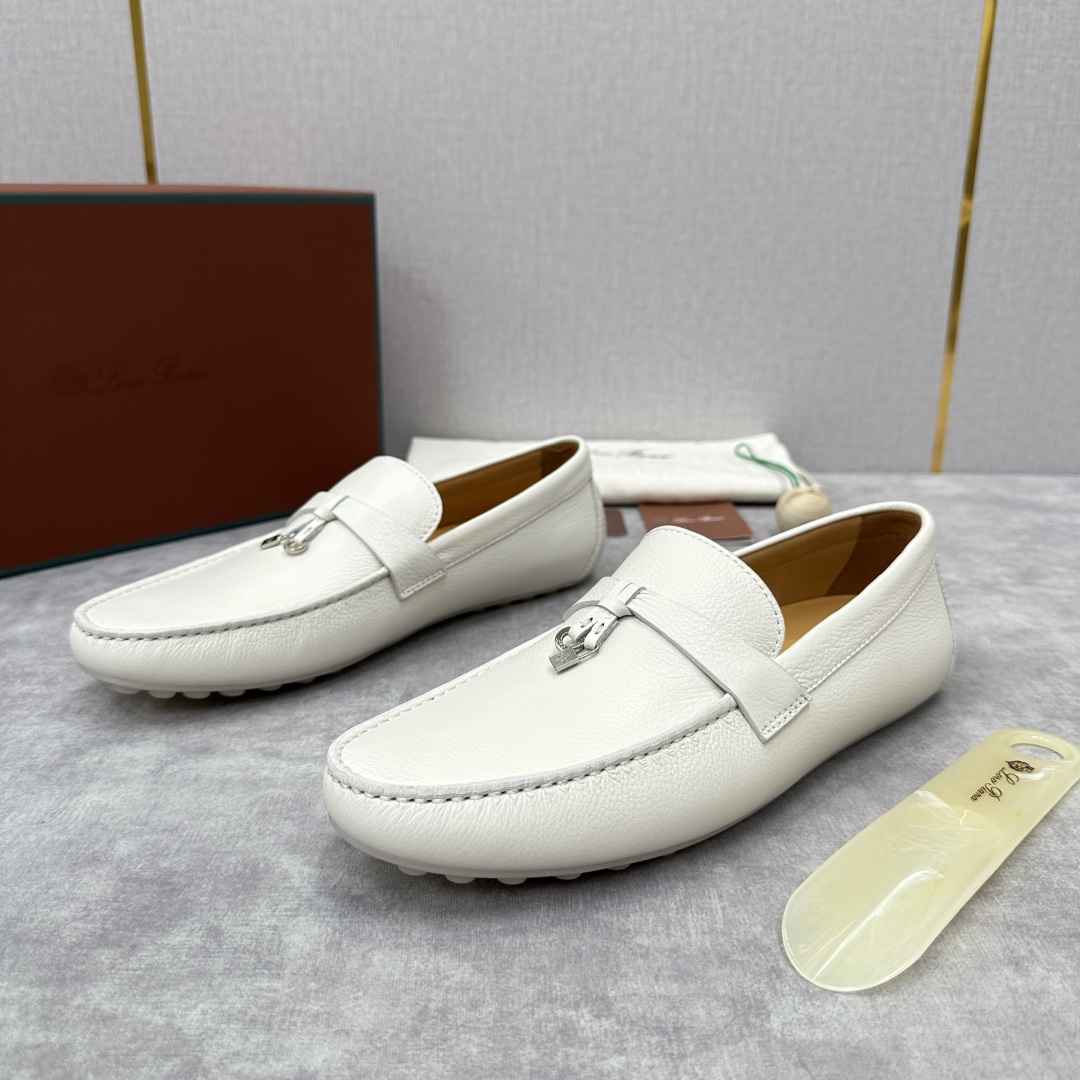 💋💍LP新品上架   Loro Pia*   诺悠-翩雅  Dot Sole Walk 男士莫卡辛男鞋 