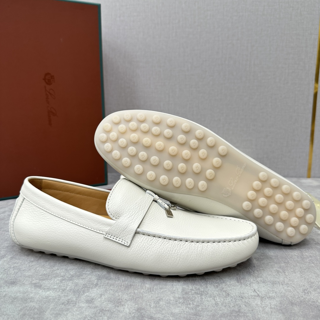 💋💍LP新品上架   Loro Pia*   诺悠-翩雅  Dot Sole Walk 男士莫卡辛男鞋 