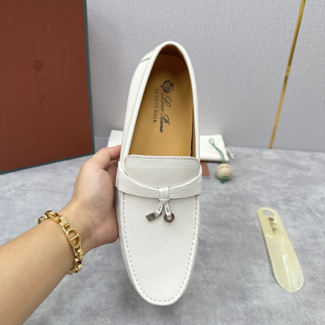 💋💍LP新品上架   Loro Pia*   诺悠-翩雅  Dot Sole Walk 男士莫卡辛男鞋 