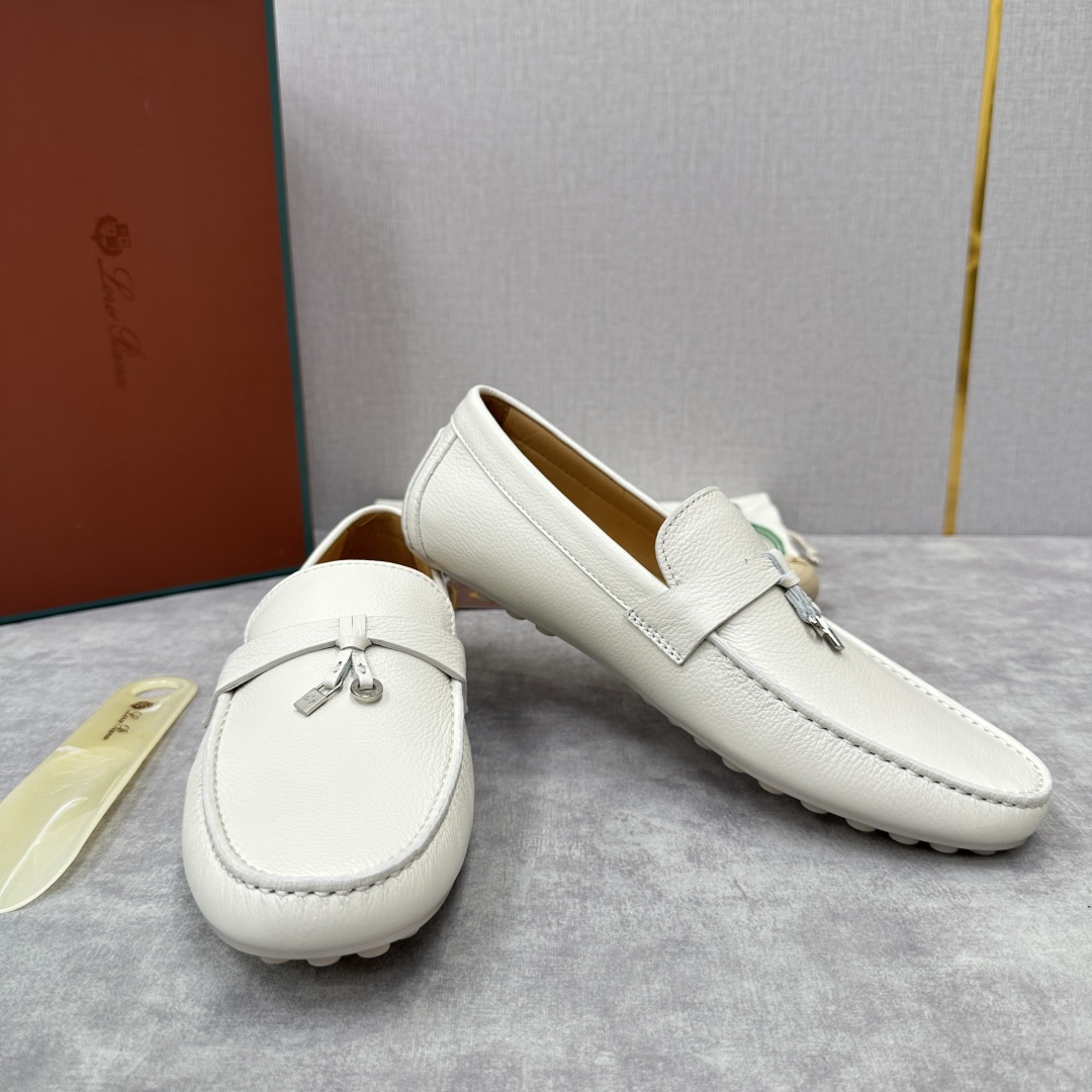 💋💍LP新品上架   Loro Pia*   诺悠-翩雅  Dot Sole Walk 男士莫卡辛男鞋 