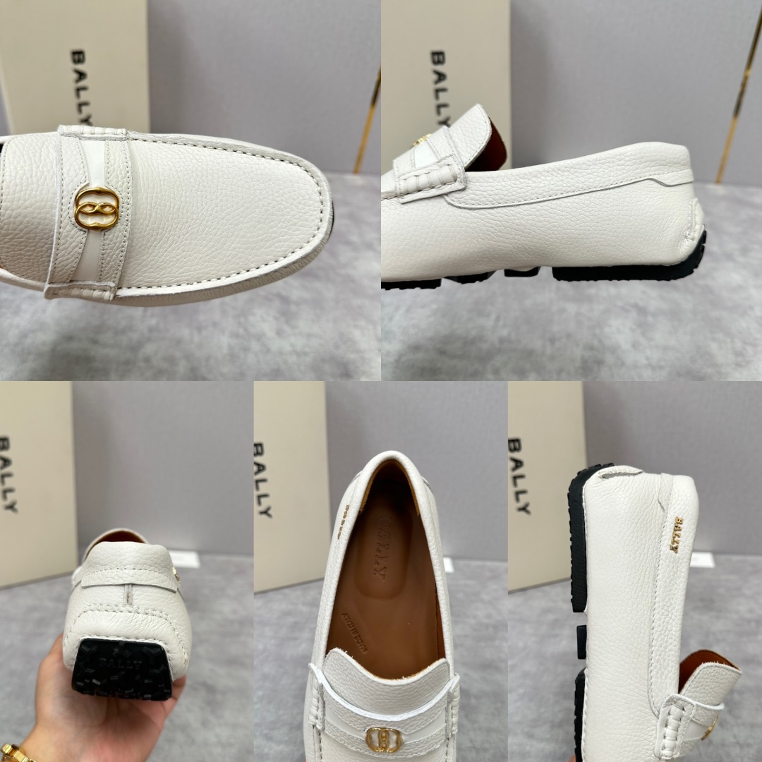 💋💍BL家新品乐福鞋 BALL* 巴-利  PAIPEL春夏豆豆鞋驾车鞋男鞋  独特的品牌logo标识设