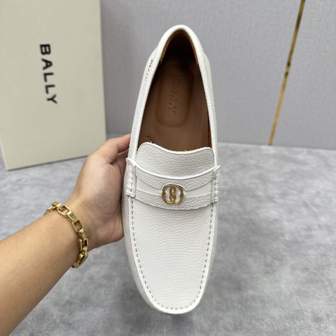 💋💍BL家新品乐福鞋 BALL* 巴-利  PAIPEL春夏豆豆鞋驾车鞋男鞋  独特的品牌logo标识设