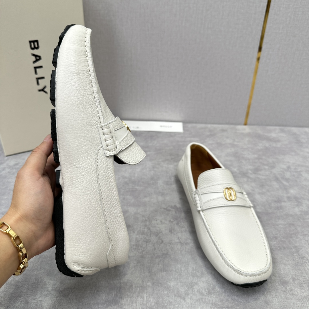 💋💍BL家新品乐福鞋 BALL* 巴-利  PAIPEL春夏豆豆鞋驾车鞋男鞋  独特的品牌logo标识设