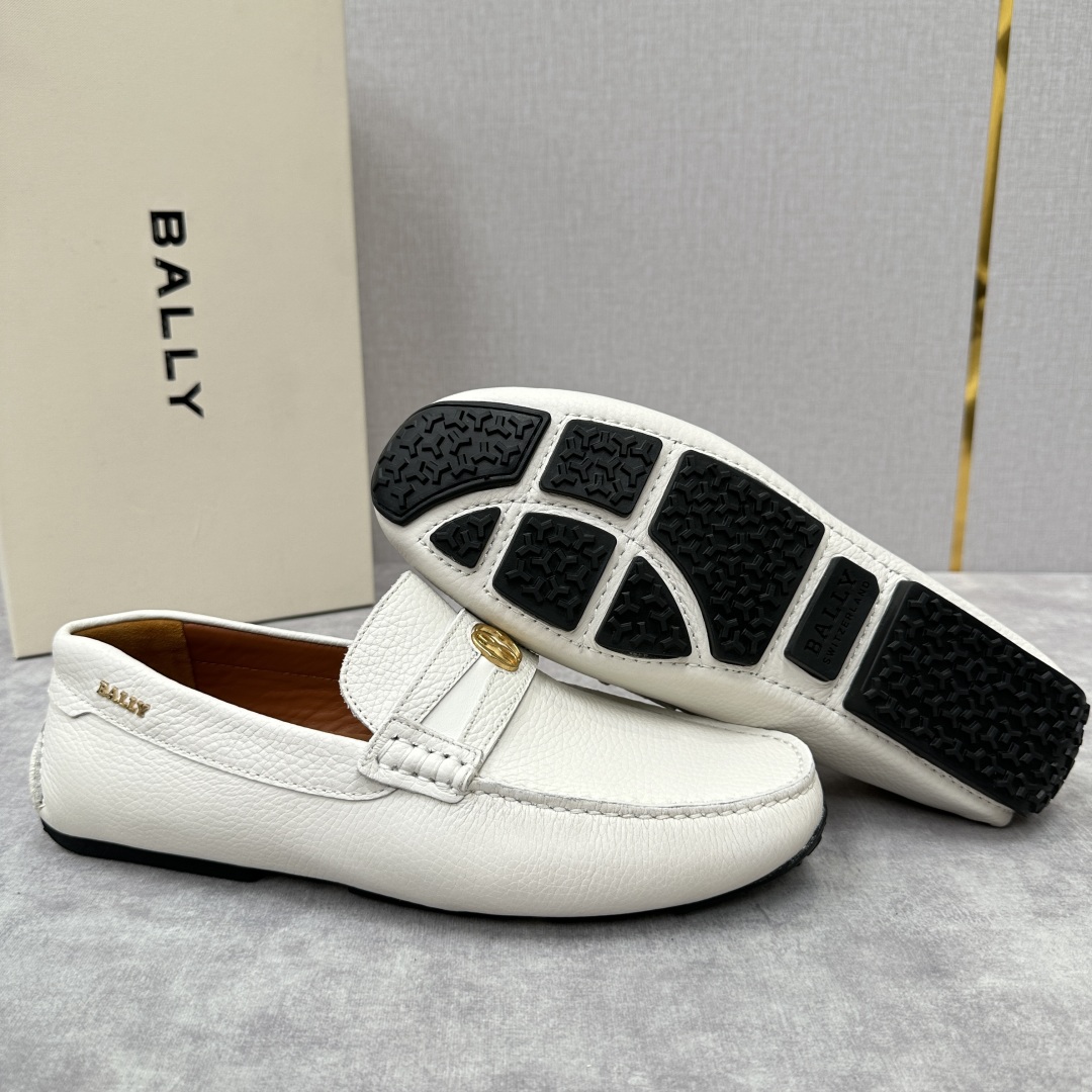 💋💍BL家新品乐福鞋 BALL* 巴-利  PAIPEL春夏豆豆鞋驾车鞋男鞋  独特的品牌logo标识设