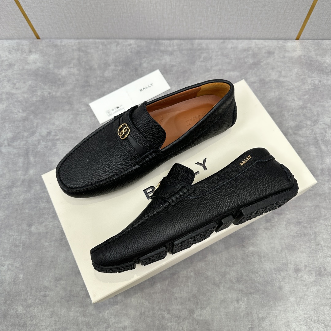 💋💍BL家新品乐福鞋 BALL* 巴-利  PAIPEL春夏豆豆鞋驾车鞋男鞋  独特的品牌logo标识设