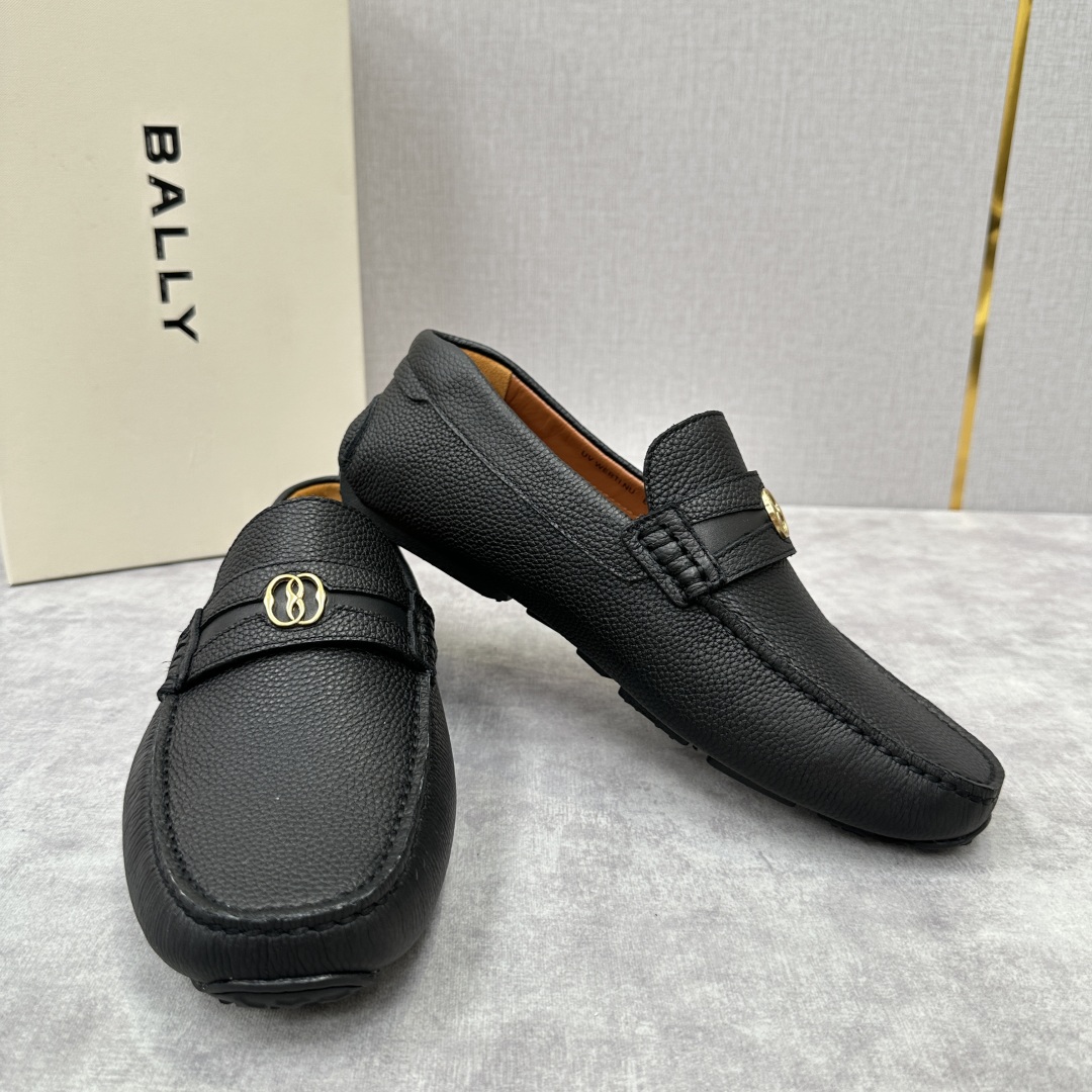 💋💍BL家新品乐福鞋 BALL* 巴-利  PAIPEL春夏豆豆鞋驾车鞋男鞋  独特的品牌logo标识设