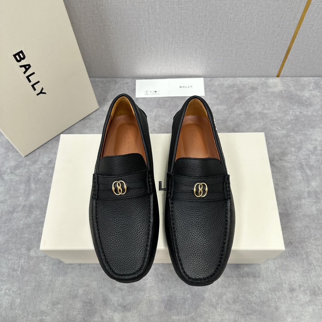 💋💍BL家新品乐福鞋 BALL* 巴-利  PAIPEL春夏豆豆鞋驾车鞋男鞋  独特的品牌logo标识设