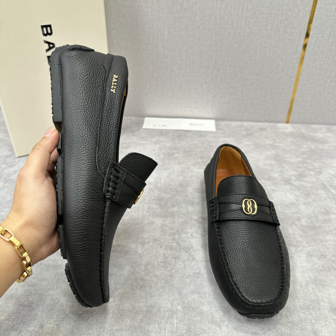 💋💍BL家新品乐福鞋 BALL* 巴-利  PAIPEL春夏豆豆鞋驾车鞋男鞋  独特的品牌logo标识设